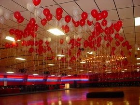 200 adet parti fiyonklu tavan uçan balonu