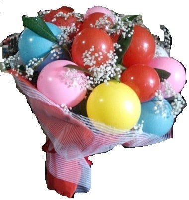 Ankara Gerek balon buketi farkl hediye