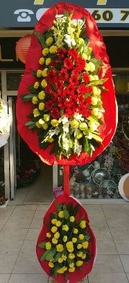 Düğün Nikah Açılış Çiçeği fiyatları Çift katlı çiçek modeli çiçekçileri çiçekçilik