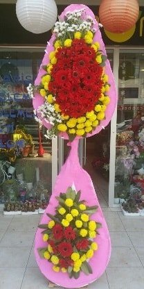 Düğün Nikah Açılış Çiçeği çiftli Katlı Ankara çiçekçileri çiçek satış